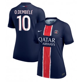 Paris Saint-Germain Ousmane Dembele #10 Hemmakläder Dam 2024-25 Kortärmad